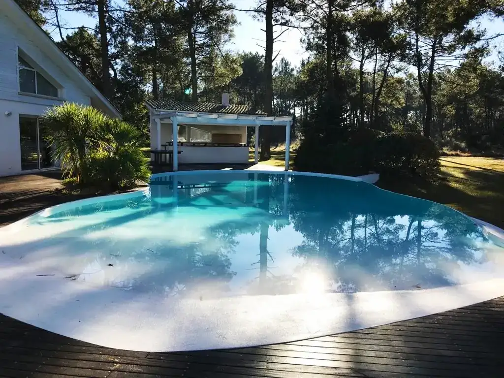 Rénovation piscine forme libre